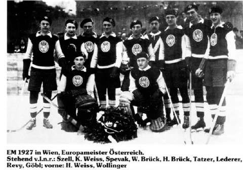 Eishockey Europameister 1927